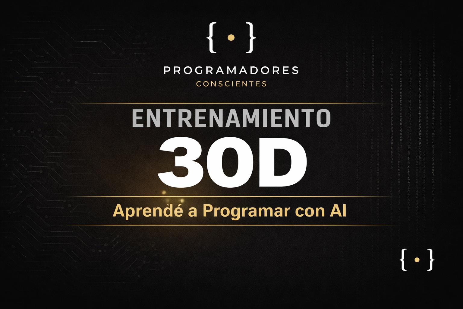 Entrenamiento 30D — Aprendé a Programar con AI
